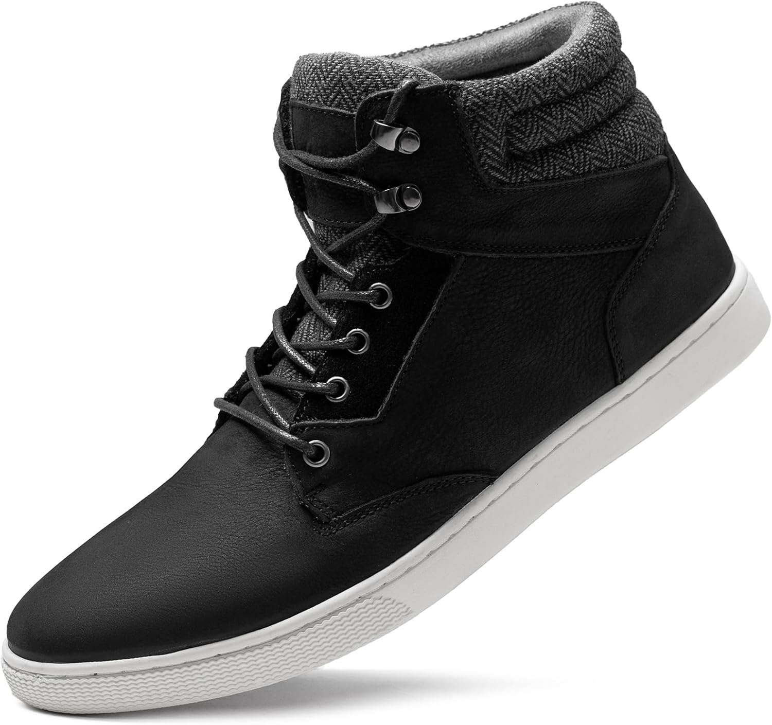 Кроссовки Arkbird, повседневные, кожаные ботинки Чака на шнуровке для мужчин, черный
Кроссовки Arkbird, повседневные, кожаные ботинки Чака на шнуровке для мужчин, черный