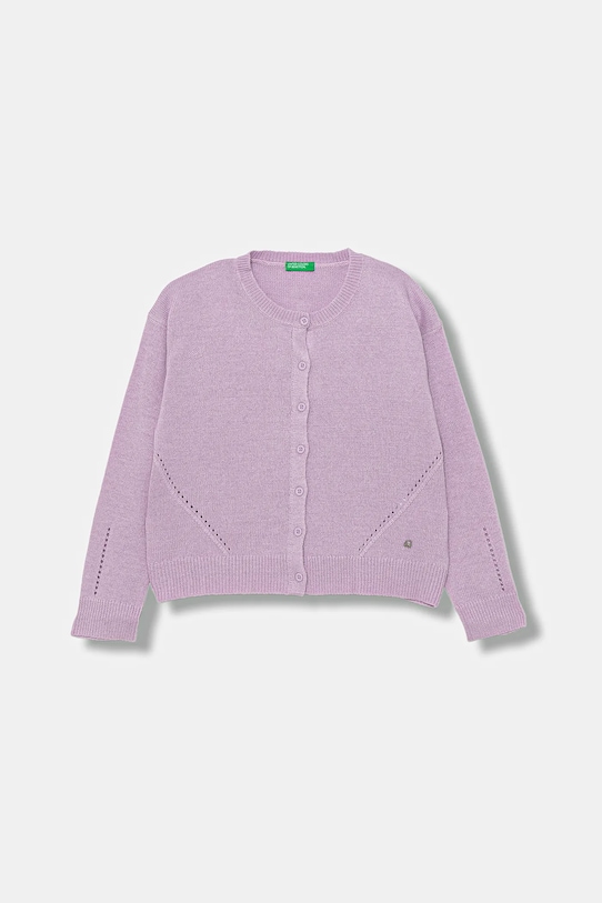 Шерстяной кардиган United Colors Of Benetton, фиолетовый
Шерстяной кардиган United Colors Of Benetton, фиолетовый