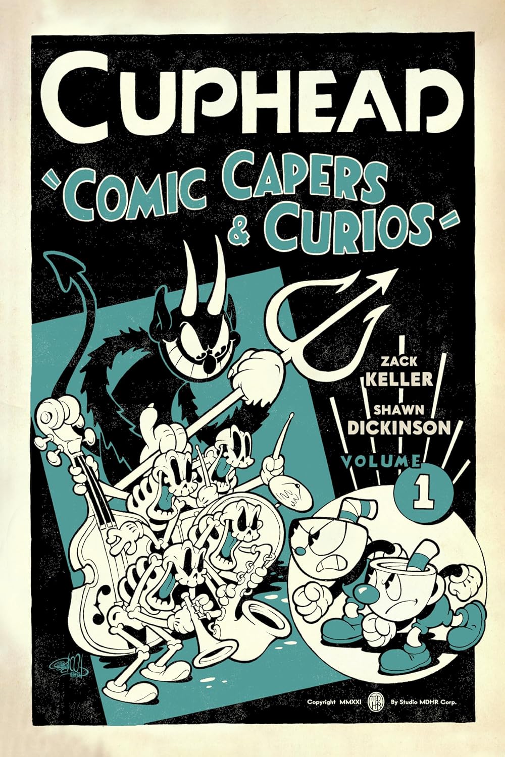 Cuphead Volume 1: Comic Capers & Curios (Dark Horse Books)
Cuphead Volume 1: Comic Capers & Curios (Dark Horse Books)