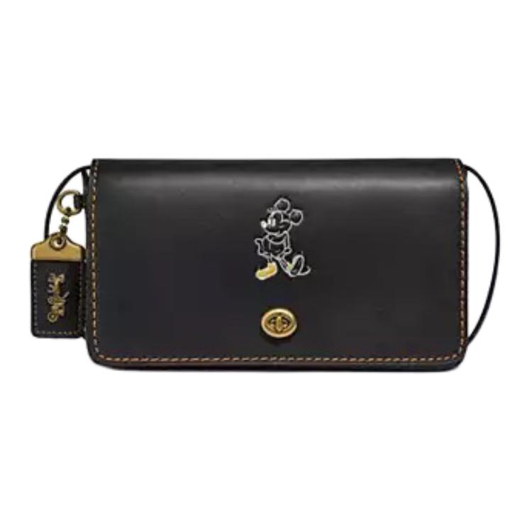 Дисней Коллаборация Кожаная Сумка Динки Через Плечо Средний Размер Женская Черная COACH
Дисней Коллаборация Кожаная Сумка Динки Через Плечо Средний Размер Женская Черная COACH