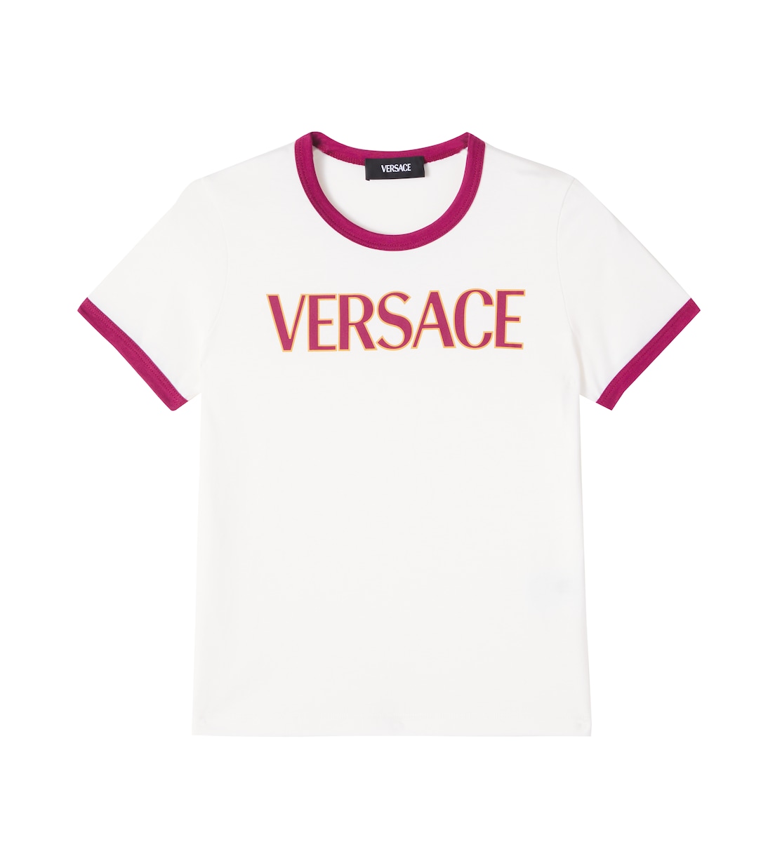 Футболка из хлопкового джерси с логотипом Versace Kids, White+Garnet Red+Spicy Honey, Белый, Футболка из хлопкового джерси с логотипом Versace Kids, White+Garnet Red+Spicy Honey
Футболка из хлопкового джерси с логотипом Versace Kids, White+Garnet Red+Spicy Honey, Белый, Футболка из хлопкового джерси с логотипом Versace Kids, White+Garnet Red+Spicy Honey