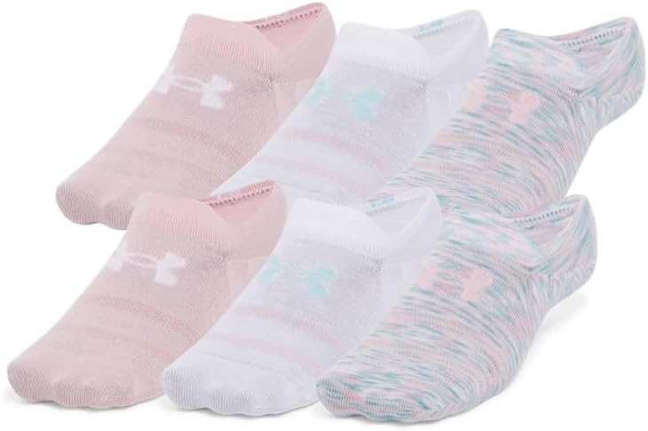 Носки Under Armour унисекс для взрослых Essential Ultra Low Tab Socks (6 шт.), (103) White/White/Prime Pink
Носки Under Armour унисекс для взрослых Essential Ultra Low Tab Socks (6 шт.), (103) White/White/Prime Pink