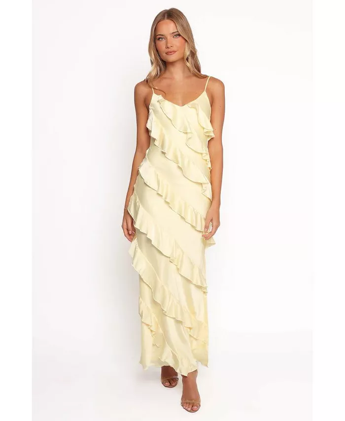 Женское макси-платье Ciao Ruffles из сатина Petal and Pup, желтый
Женское макси-платье Ciao Ruffles из сатина Petal and Pup, желтый