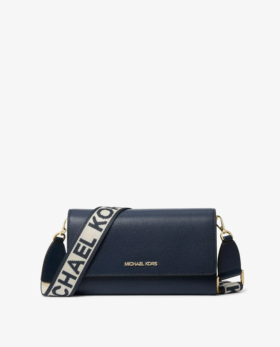 Женская сумка-бандо Jet Set из кожи темно-синего цвета Michael Michael Kors, темно-синий
Женская сумка-бандо Jet Set из кожи темно-синего цвета Michael Michael Kors, темно-синий