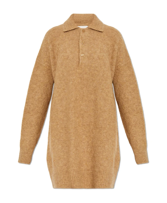 Платье поло Ami Paris, коричневый
Платье поло Ami Paris, коричневый