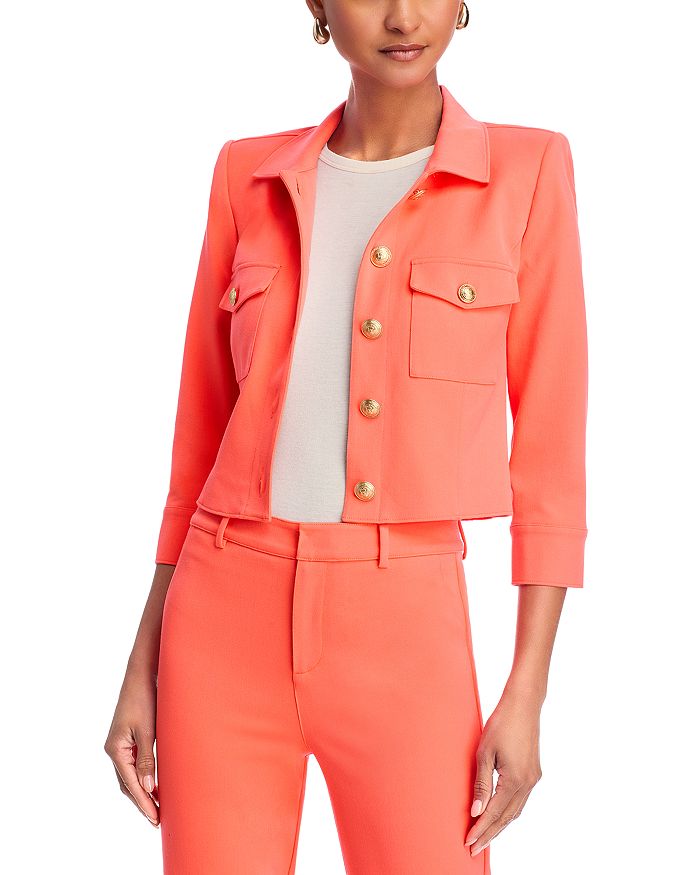 Короткий жакет на пуговицах Kumi L'AGENCE, оранжевый
Короткий жакет на пуговицах Kumi L'AGENCE, оранжевый