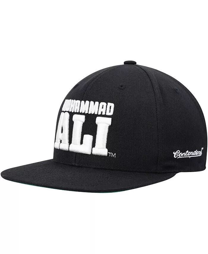 Мужская и женская черная шляпа Snapback с изображением Мухаммеда Али Contenders Clothing
Мужская и женская черная шляпа Snapback с изображением Мухаммеда Али Contenders Clothing