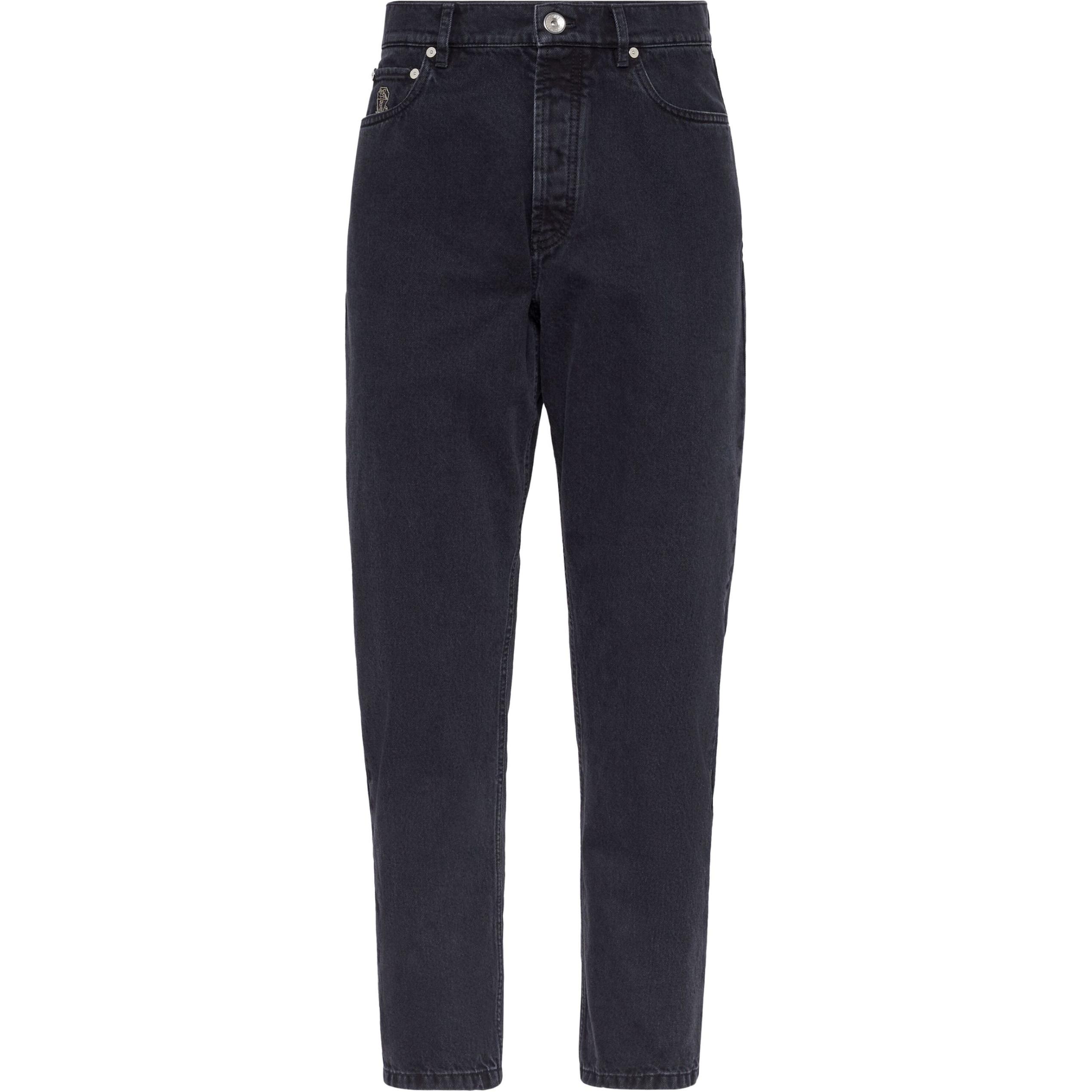 Классические джинсы Iconic Fit Brunello Cucinelli, темно-серый
Классические джинсы Iconic Fit Brunello Cucinelli, темно-серый