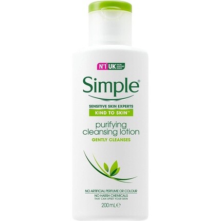 Очищающий лосьон для очищения кожи, 200 мл, Simple
Очищающий лосьон для очищения кожи, 200 мл, Simple
