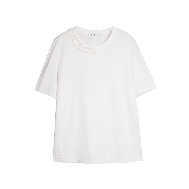 ELLE Футболка женская белая с круглым вырезом тонкая прямая посадка, Белый, ELLE Футболка женская белая с круглым вырезом тонкая прямая посадка
ELLE Футболка женская белая с круглым вырезом тонкая прямая посадка, Белый, ELLE Футболка женская белая с круглым вырезом тонкая прямая посадка