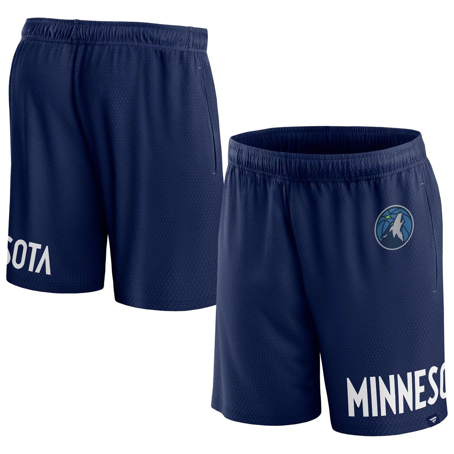 Мужские фирменные темно-синие шорты из сетки Minnesota Timberwolves Free Throw Fanatics
Мужские фирменные темно-синие шорты из сетки Minnesota Timberwolves Free Throw Fanatics