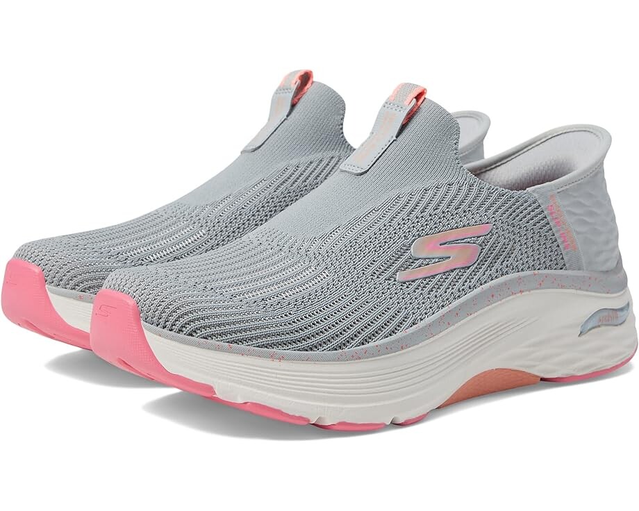 Кроссовки SKECHERS Max Cushioning Arch Fit Fluidity Hands Free Slip-Ins, цвет Gray/Pink
Кроссовки SKECHERS Max Cushioning Arch Fit Fluidity Hands Free Slip-Ins, цвет Gray/Pink