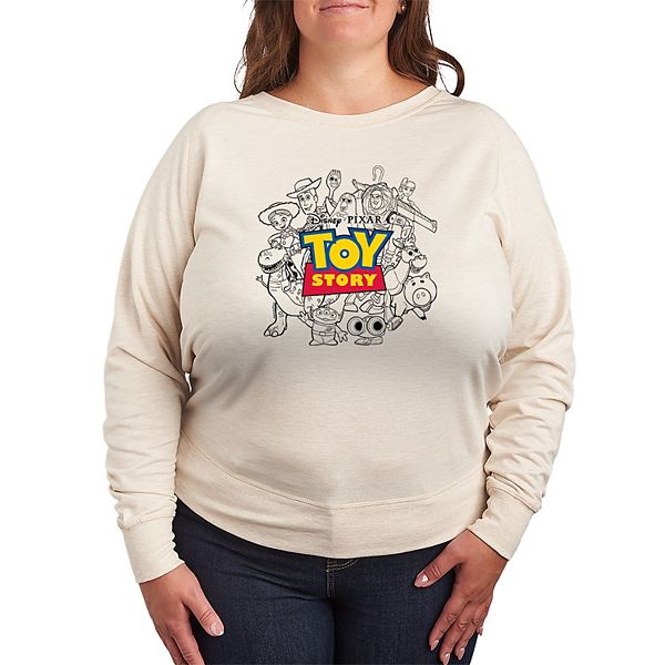 Футболка с длинным рукавом French terry Plus size с принтом Toy Story Disney / Pixar
Футболка с длинным рукавом French terry Plus size с принтом Toy Story Disney / Pixar