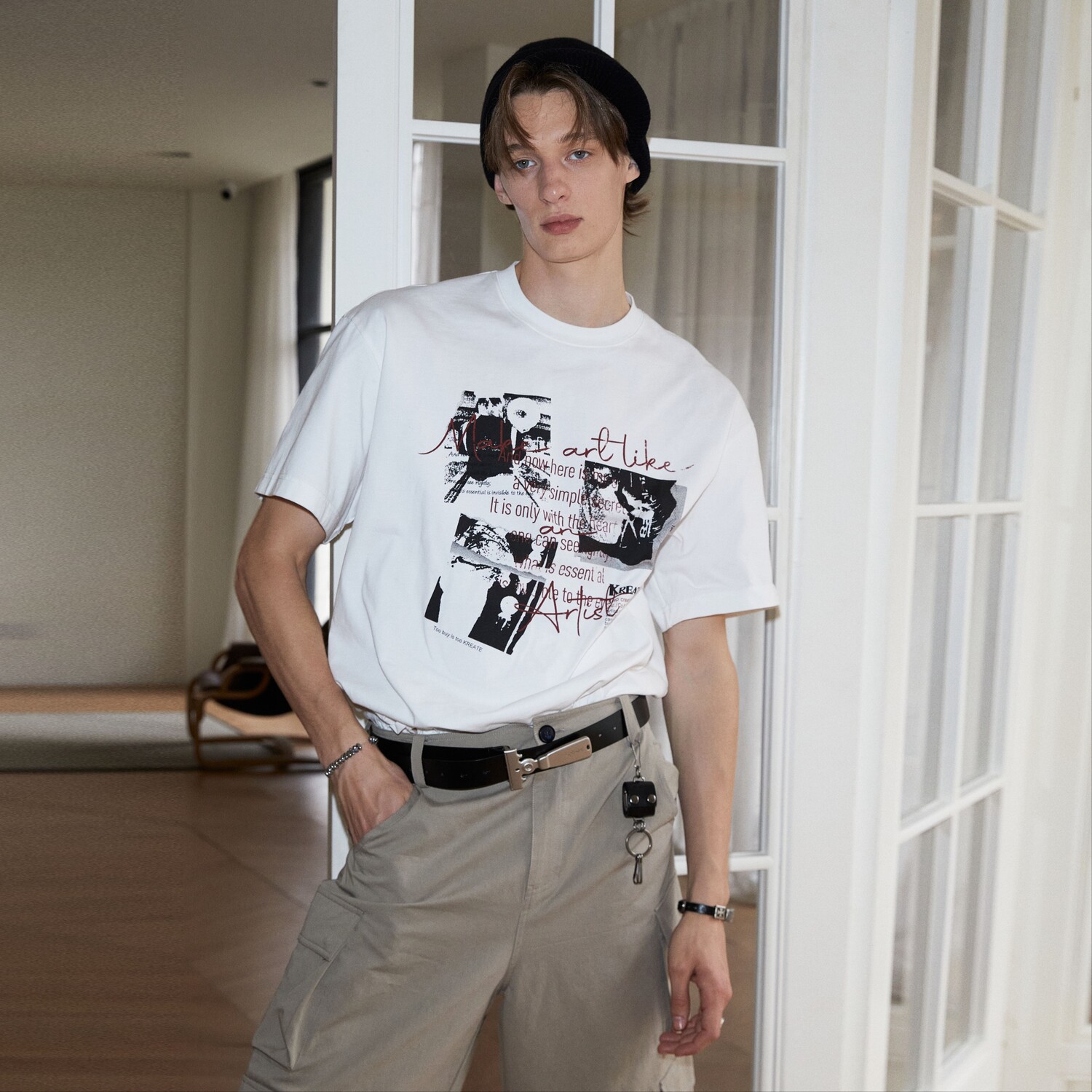 Футболка унисекс белая Kreate, белый
Футболка унисекс белая Kreate, белый