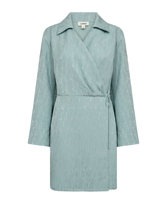Серебристо-Голубое платье-халат Soaked In Luxury, синий
Серебристо-Голубое платье-халат Soaked In Luxury, синий