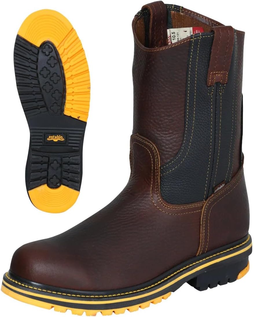 Мужские ботинки Men’s Establo из натуральной кожи с застежкой без шнурков, подошва с протектором, мягкий носок, коричневые, прочные и нескользящие Generic
Мужские ботинки Men’s Establo из натуральной кожи с застежкой без шнурков, подошва с протектором, мягкий носок, коричневые, прочные и нескользящие Generic