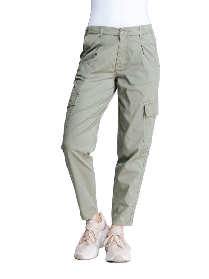 Тканевые брюки ZHRILL, зеленый
Тканевые брюки ZHRILL, зеленый