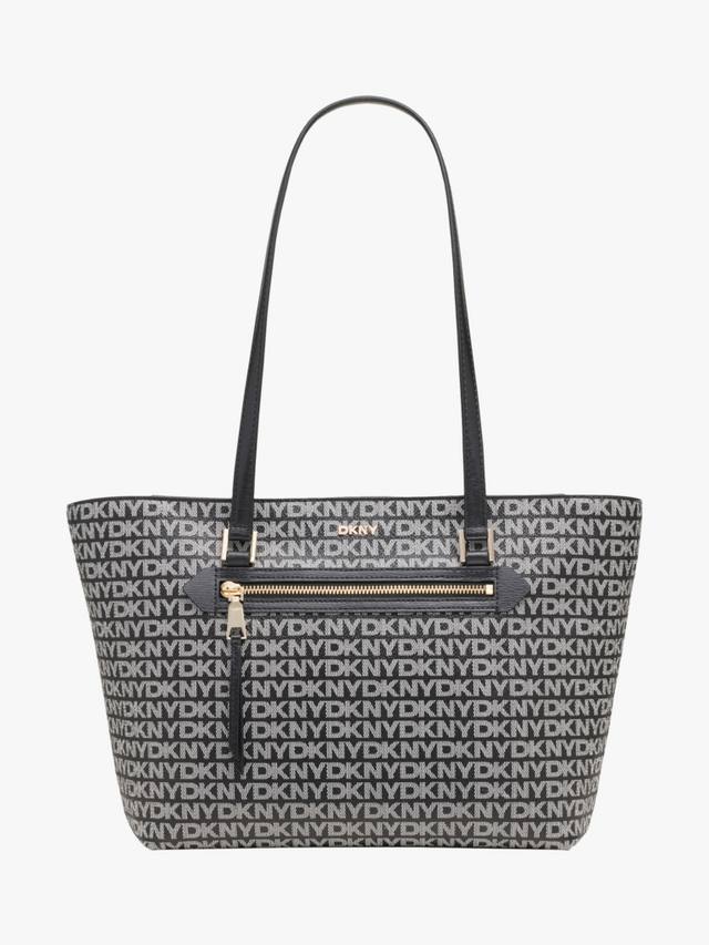 Сумка тоут Bryant с золотой фурнитурой DKNY, Black/Grey
Сумка тоут Bryant с золотой фурнитурой DKNY, Black/Grey