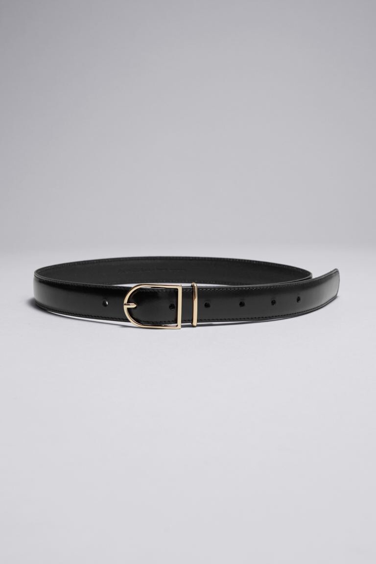 Кожаный ремень & Other Stories, черный
Кожаный ремень & Other Stories, черный