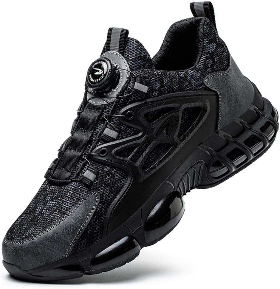 Мужские защитные ботинки PILLUREN с стальным носком - дышащие и прочные спортивные кроссовки, Black Out
Мужские защитные ботинки PILLUREN с стальным носком - дышащие и прочные спортивные кроссовки, Black Out