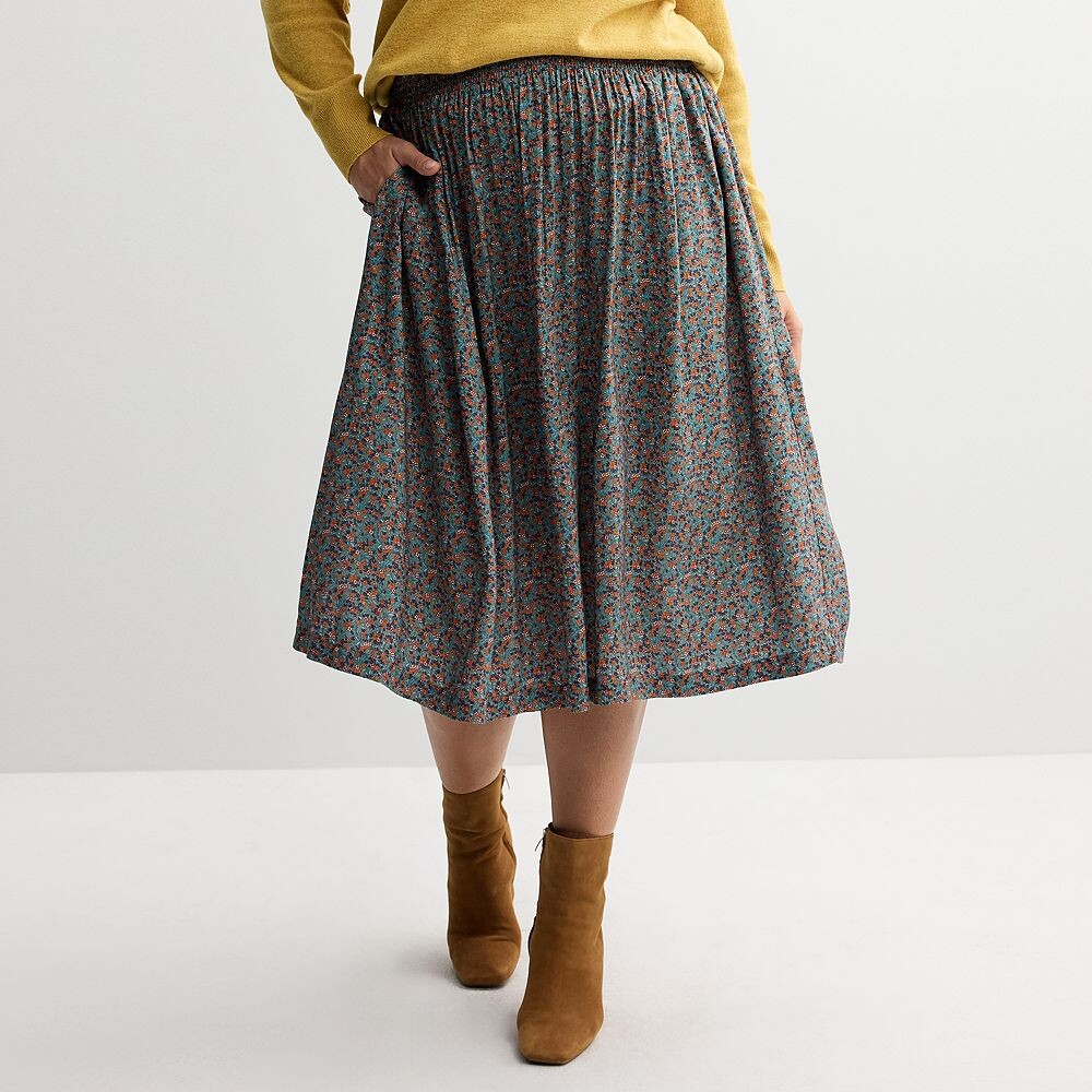 Полированная юбка без застежки спереди Croft & Barrow больших размеров, цвет Olive Garden
Полированная юбка без застежки спереди Croft & Barrow больших размеров, цвет Olive Garden