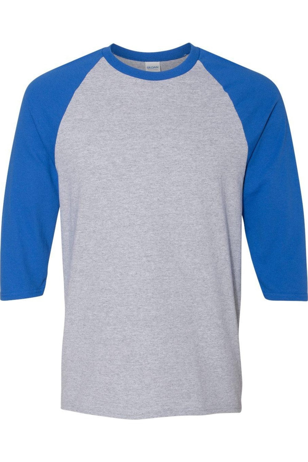Футболка Gildan Heavy Cotton с рукавом реглан три четверти, цвет sport grey/ royal
Футболка Gildan Heavy Cotton с рукавом реглан три четверти, цвет sport grey/ royal