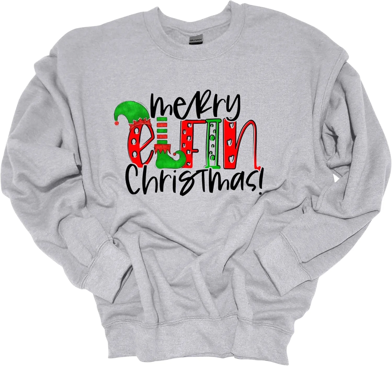 Толстовка Trenz Shirt Company Unisex с новогодним принтом Merry Elfin Christmas
Толстовка Trenz Shirt Company Unisex с новогодним принтом Merry Elfin Christmas