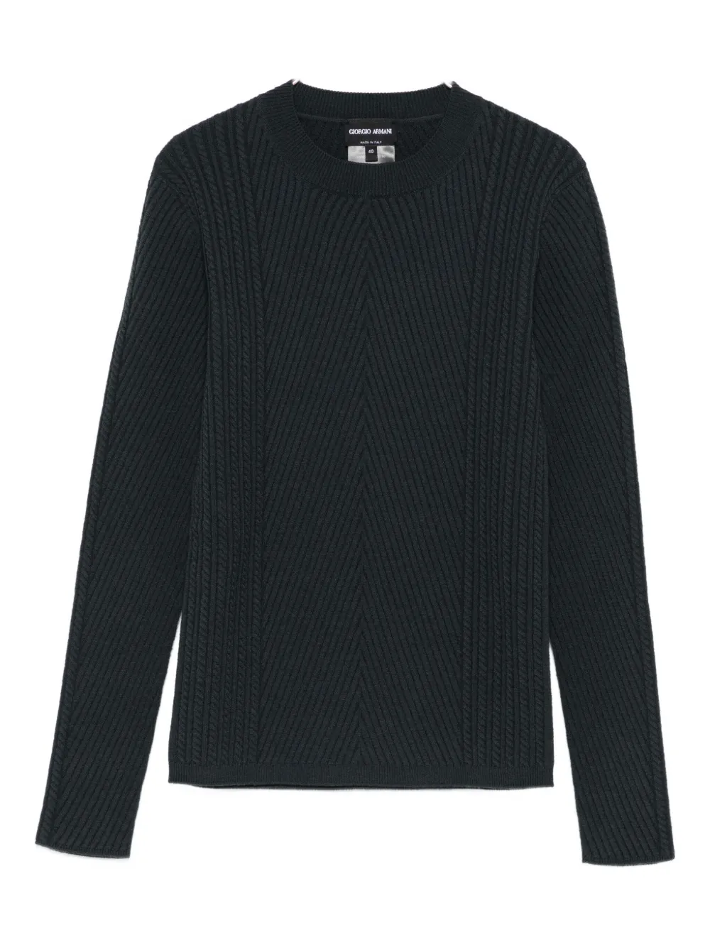 Свитер с узором «елочка» GIORGIO ARMANI, зеленый
Свитер с узором «елочка» GIORGIO ARMANI, зеленый