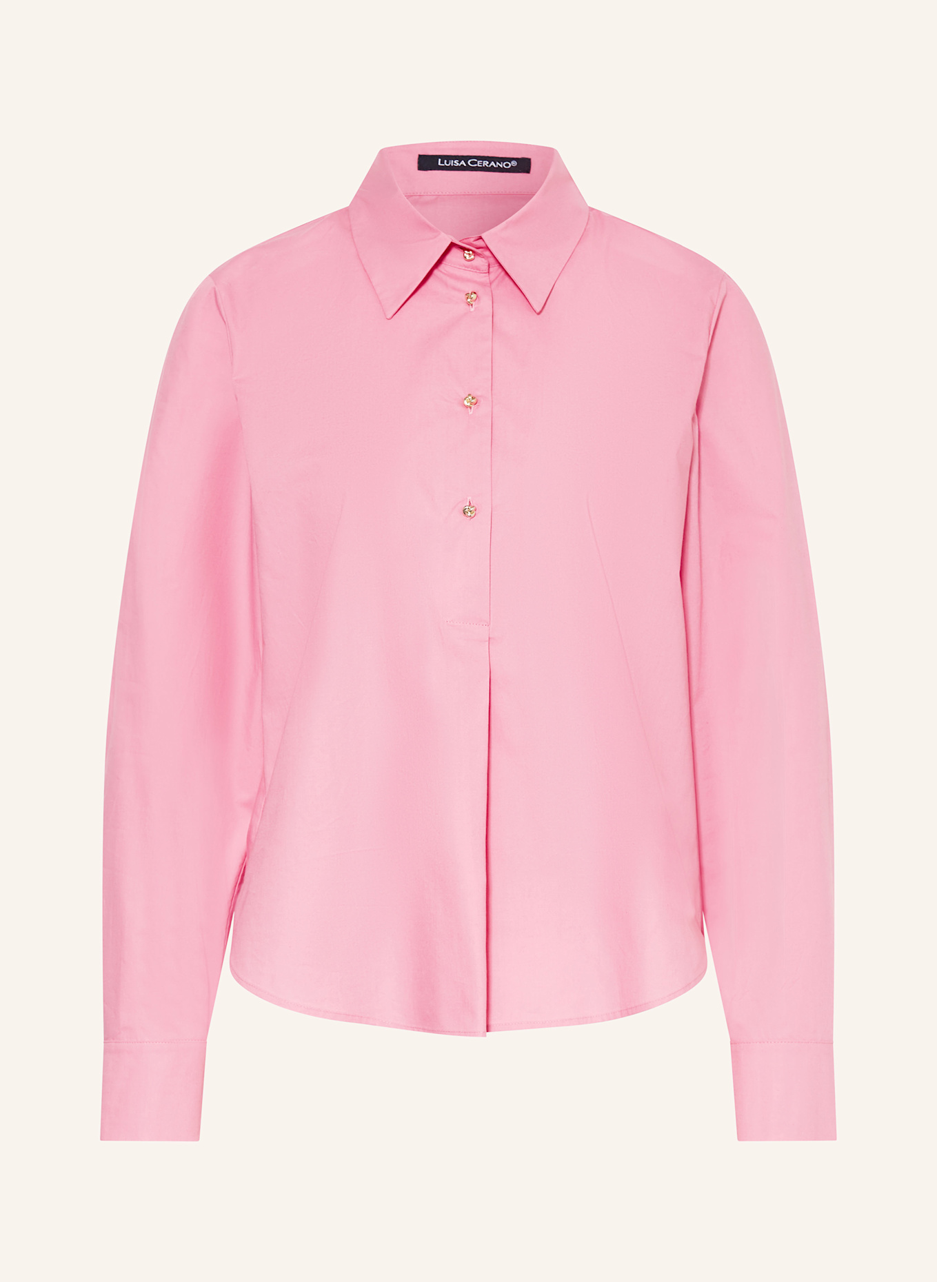 Блузка рубашка Luisa Cerano, розовый
Блузка рубашка Luisa Cerano, розовый