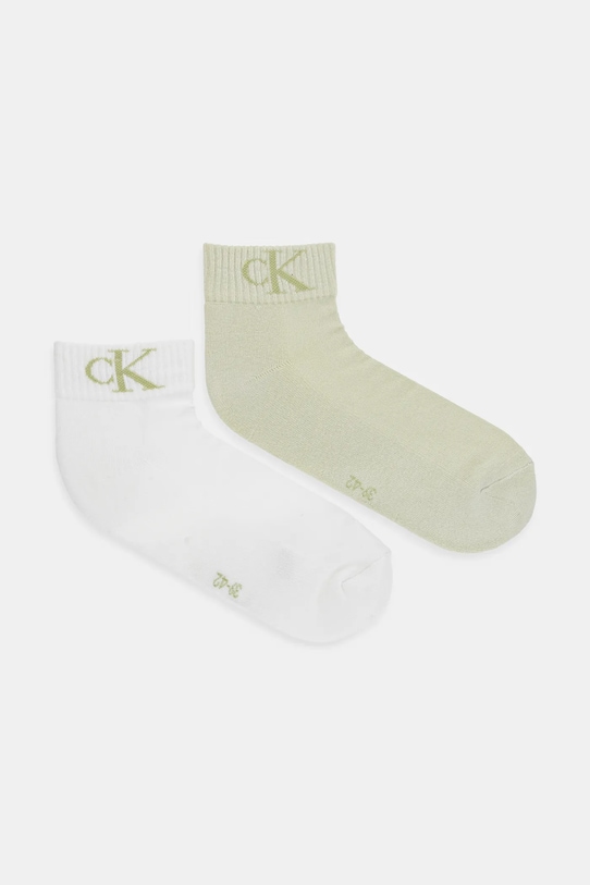 Носки 2 пары Calvin Klein Jeans, зеленый
Носки 2 пары Calvin Klein Jeans, зеленый