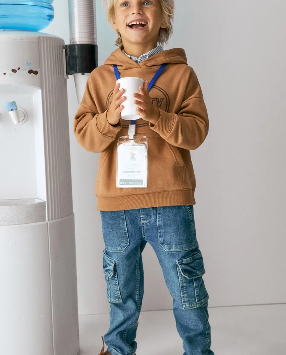 Джинсовые cargo Sfera, светло-голубой
Джинсовые cargo Sfera, светло-голубой