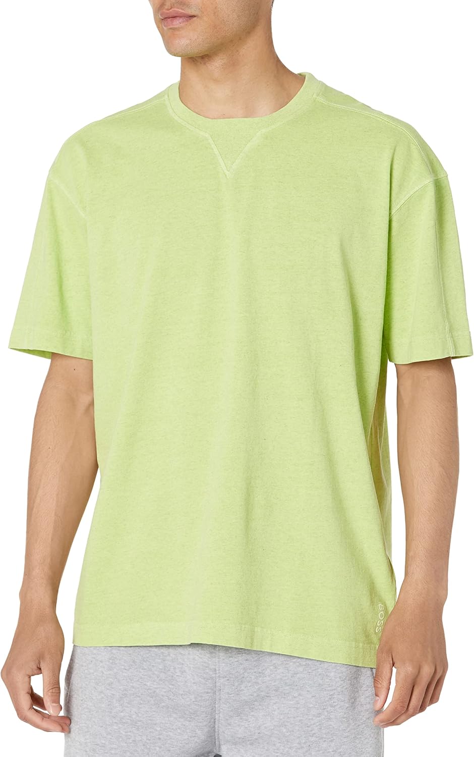 BOSS мужская футболка оверсайз с эффектом потертости, Bright Lawn Green, Зеленый, BOSS мужская футболка оверсайз с эффектом потертости, Bright Lawn Green
BOSS мужская футболка оверсайз с эффектом потертости, Bright Lawn Green, Зеленый, BOSS мужская футболка оверсайз с эффектом потертости, Bright Lawn Green