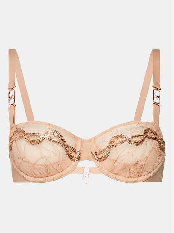 Бюстгальтер-балконет Chantelle X, бежевый 
Бюстгальтер-балконет Chantelle X, бежевый