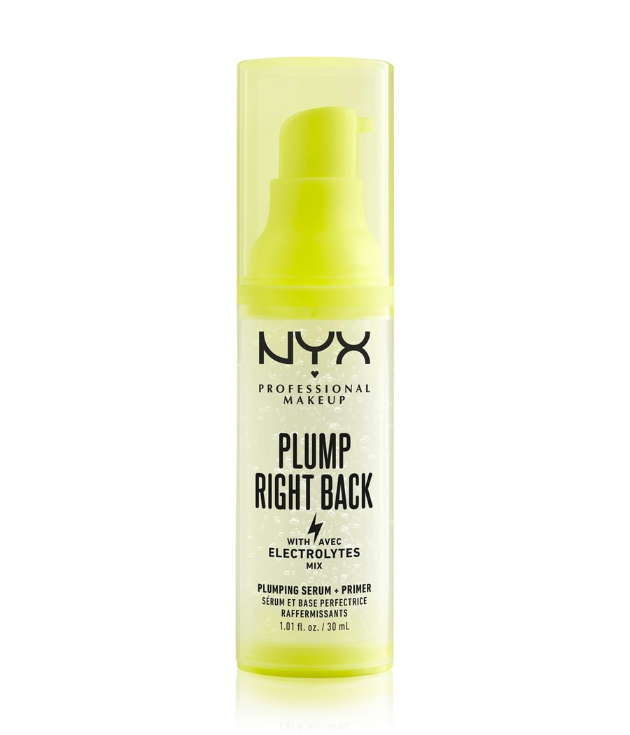 Праймер NYX Professional Makeup Plump Right Back Plumping Serum & Primer, Nr. 01 - Clear, 30 ml
Праймер NYX Professional Makeup Plump Right Back Plumping Serum & Primer, Nr. 01 - Clear, 30 ml