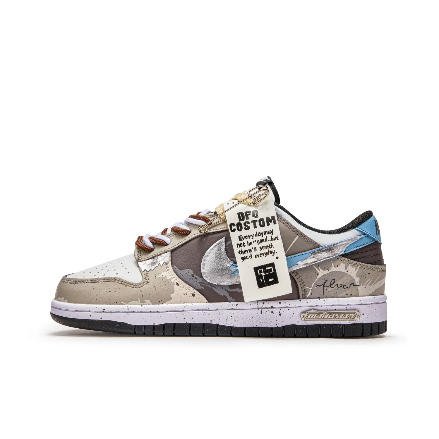 Nike Dunk коричневые нескользящие текстурированные легкие с амортизацией низкие детские скейтбординг кроссовки brown white
Nike Dunk коричневые нескользящие текстурированные легкие с амортизацией низкие детские скейтбординг кроссовки brown white