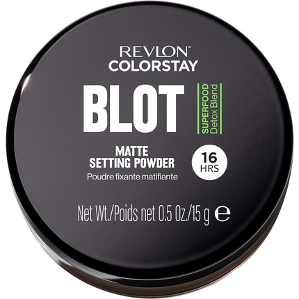 ColorStay Blot Matte Fixing пудра Прозрачная Revlon
ColorStay Blot Matte Fixing пудра Прозрачная Revlon