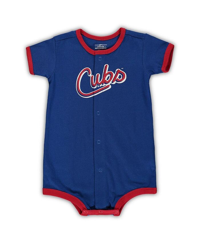 Комбинезон Royal Chicago Cubs Power Hitter для мальчиков и девочек для новорожденных Outerstuff, синий
Комбинезон Royal Chicago Cubs Power Hitter для мальчиков и девочек для новорожденных Outerstuff, синий