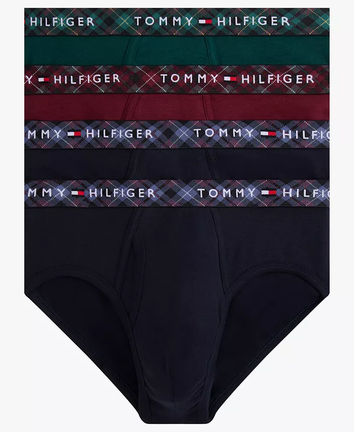 Мужской набор 4 пары классических хлопковых трусов Tommy Hilfiger, мультиколор
Мужской набор 4 пары классических хлопковых трусов Tommy Hilfiger, мультиколор
