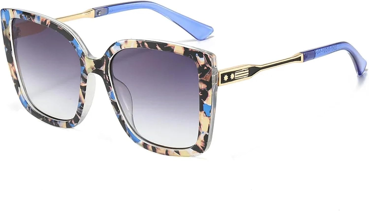 Солнцезащитные очки с защитой от УФ-излучения UV400 | Большая декоративная оправа | Для женщин и мужчин | Линзы конфетных цветов | Для занятий спортом на открытом воздухе и вождения DSVIGF, 3240-c5
Солнцезащитные очки с защитой от УФ-излучения UV400 | Большая декоративная оправа | Для женщин и мужчин | Линзы конфетных цветов | Для занятий спортом на открытом воздухе и вождения DSVIGF, 3240-c5