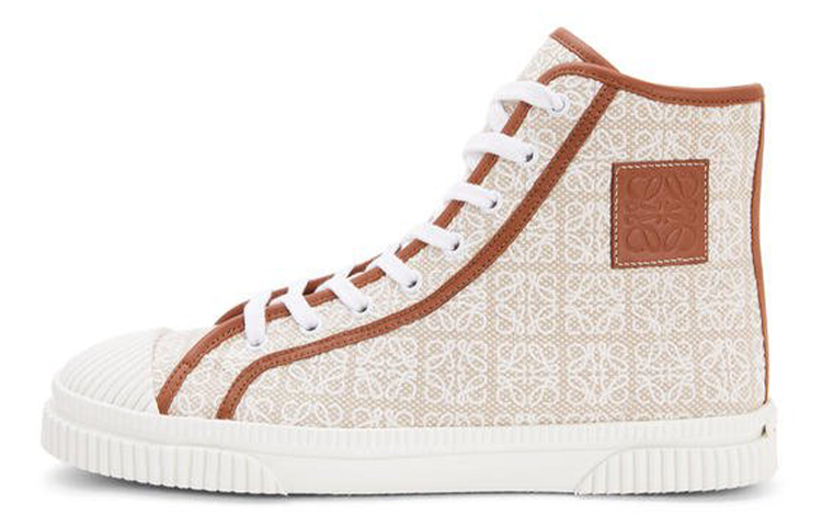 LOEWE Кроссовки High Top Canvas Men's White Brown
LOEWE Кроссовки High Top Canvas Men's White Brown