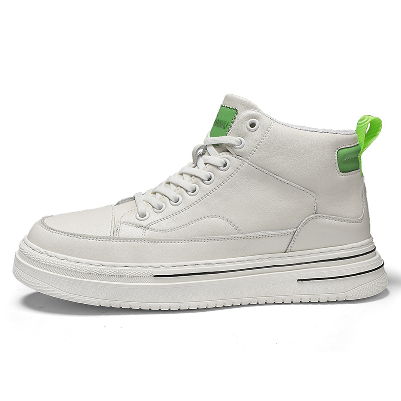 Dunnu Высокие скейтерские кроссовки с амортизацией, увеличенной высотой, износостойкие и противоскользящие, бело-зеленые, цвет White Green
Dunnu Высокие скейтерские кроссовки с амортизацией, увеличенной высотой, износостойкие и противоскользящие, бело-зеленые, цвет White Green