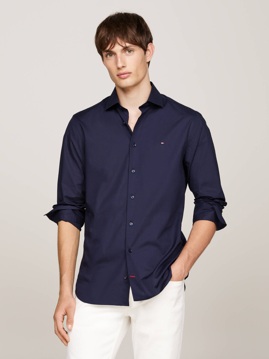 Рубашка Tommy Hilfiger Slim Fit, темно-синий
Рубашка Tommy Hilfiger Slim Fit, темно-синий