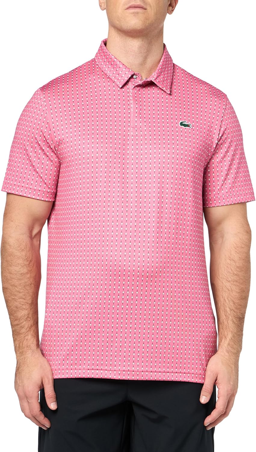 Lacoste мужская поло для гольфа Regular Fit с защитой от ультрафиолета, Pink & White, Белый, Lacoste мужская поло для гольфа Regular Fit с защитой от ультрафиолета, Pink & White
Lacoste мужская поло для гольфа Regular Fit с защитой от ультрафиолета, Pink & White, Белый, Lacoste мужская поло для гольфа Regular Fit с защитой от ультрафиолета, Pink & White