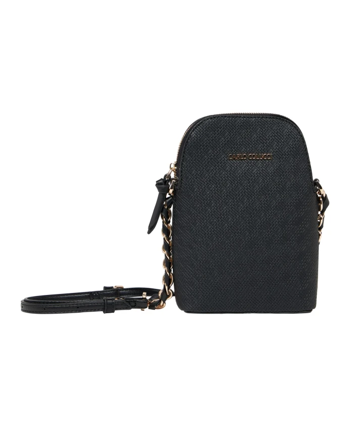 Мини Сумка в стиле бохо под рафию Carlo Colucci, черный
Мини Сумка в стиле бохо под рафию Carlo Colucci, черный