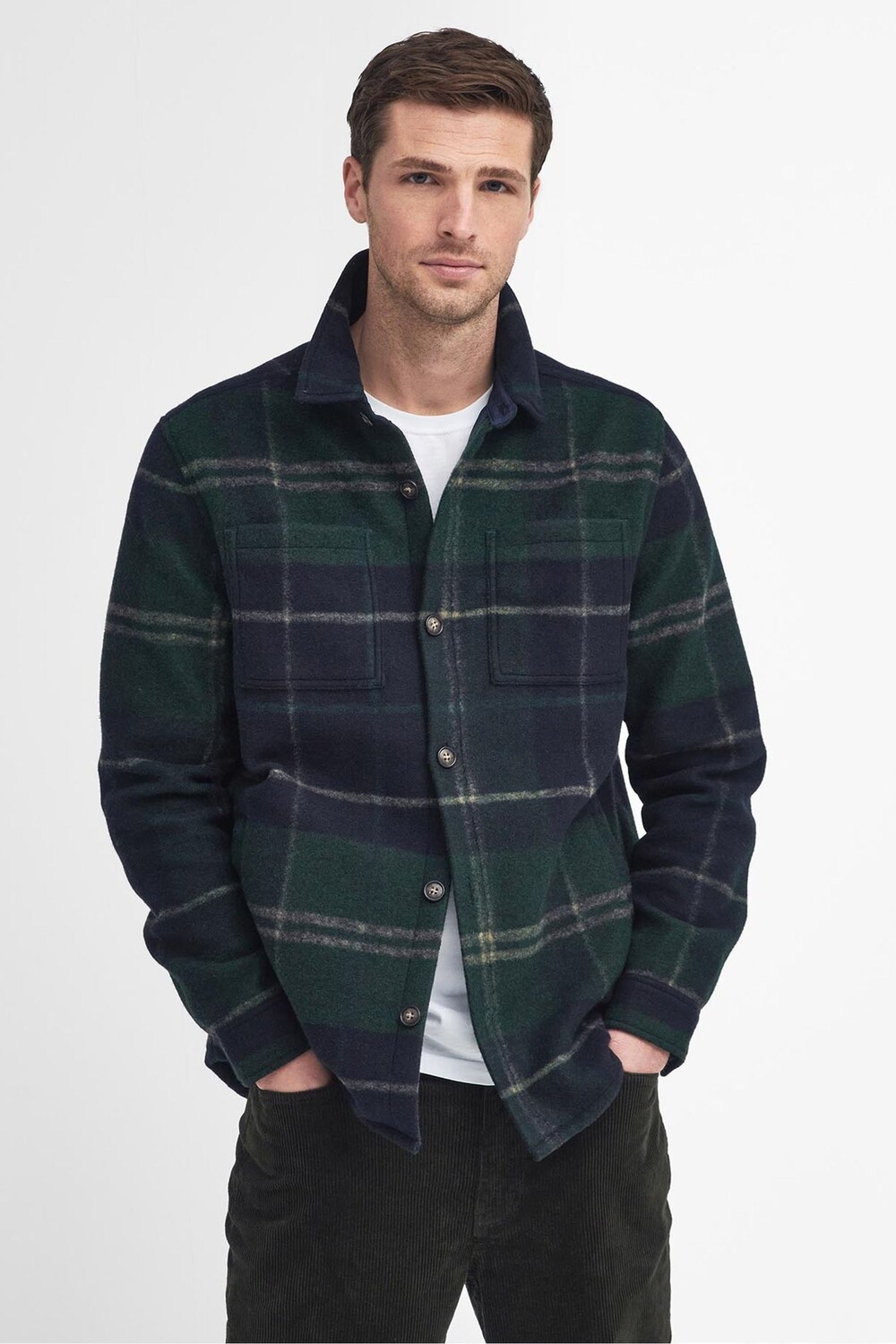 Рубашка в клетку Barbour, зеленый
Рубашка в клетку Barbour, зеленый