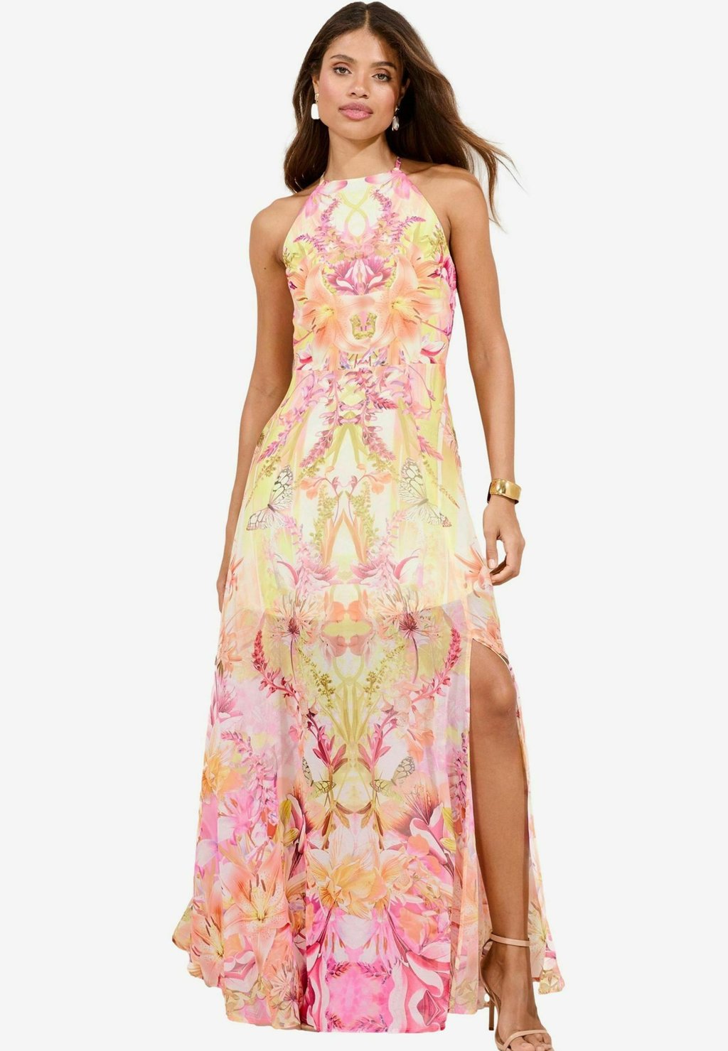 Платье макси PRINTED HALTER SLEEVELESS Lipsy, розовый
Платье макси PRINTED HALTER SLEEVELESS Lipsy, розовый