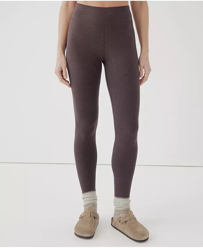 Женские леггинсы идеального кроя из органического хлопка Pact, коричневый
Женские леггинсы идеального кроя из органического хлопка Pact, коричневый