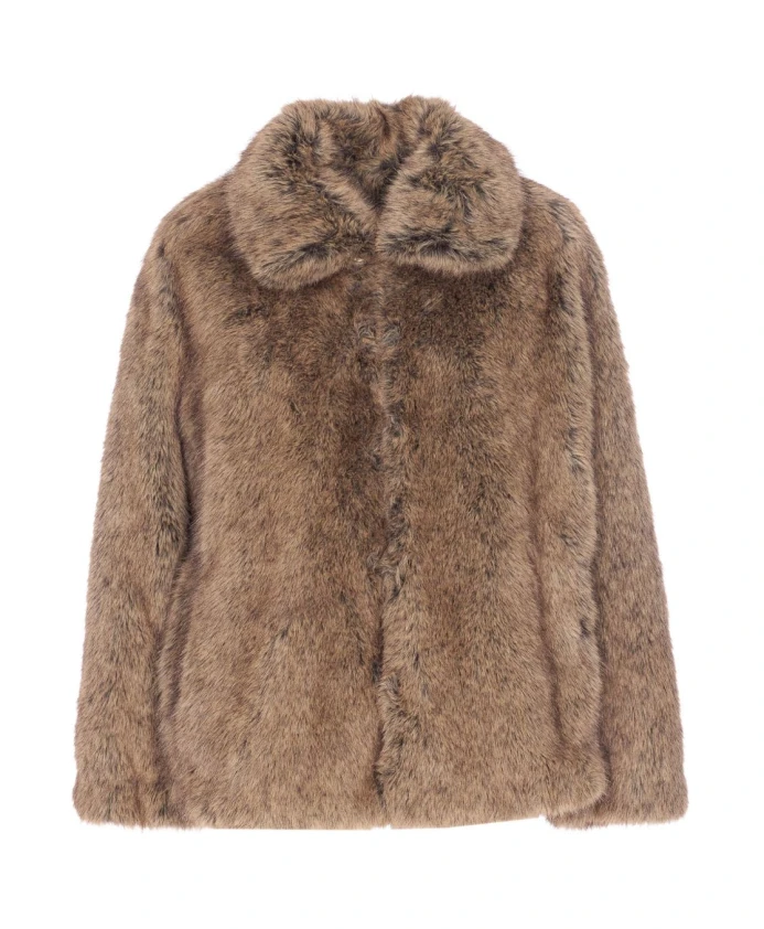 Классическое пальто из коричневого искусственного меха Liu Jo, коричневый
Классическое пальто из коричневого искусственного меха Liu Jo, коричневый