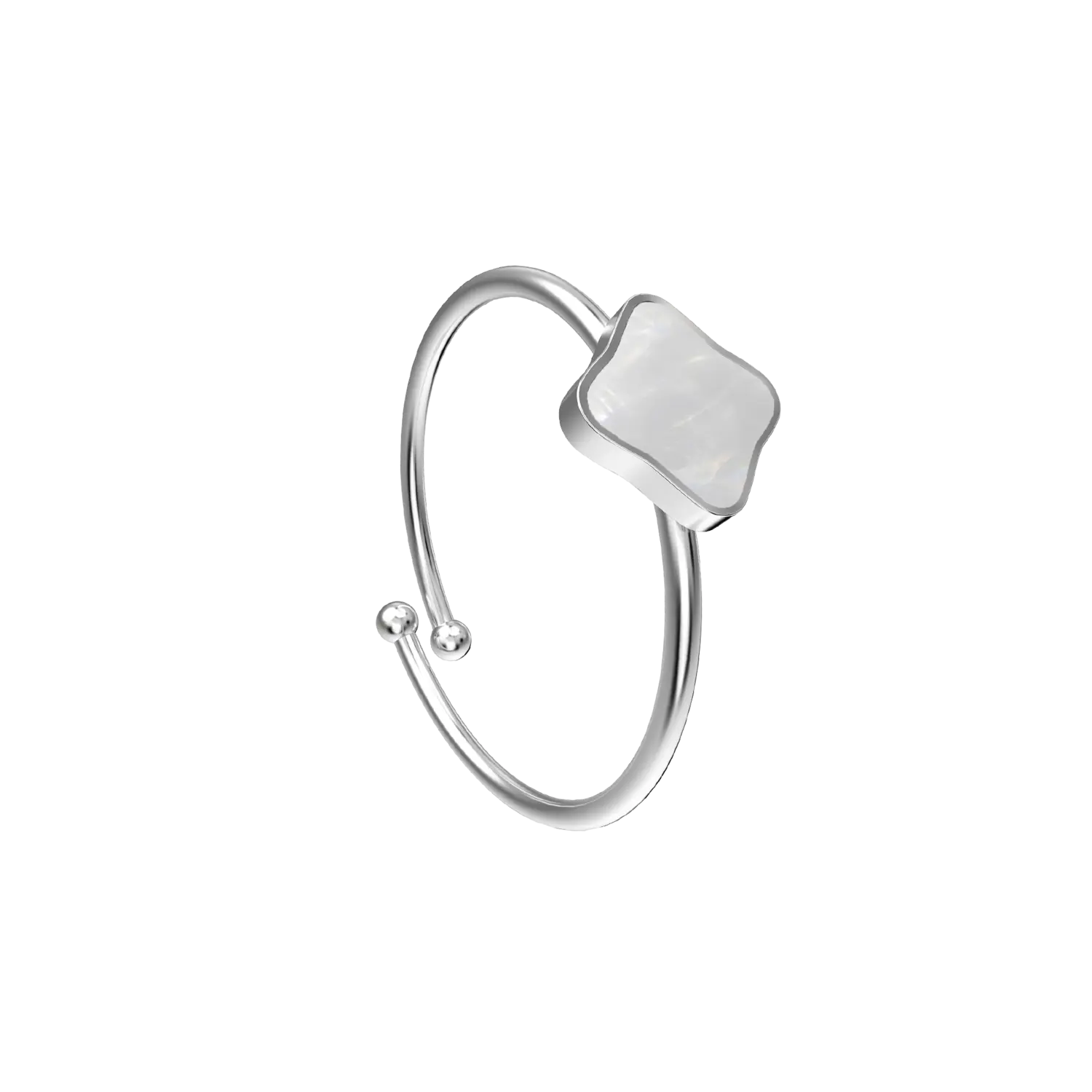 Кольцо Burker Flora, серебро/белый
Кольцо Burker Flora, серебро/белый