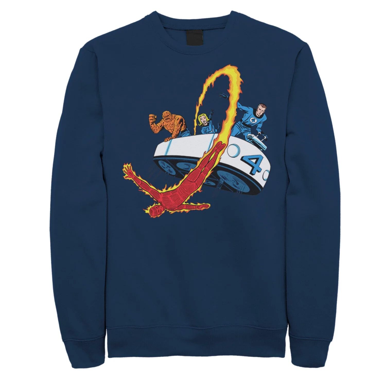 Мужской флисовый топ с рисунком Marvel Vintage Fantastic 4 Vehicle Licensed Character
Мужской флисовый топ с рисунком Marvel Vintage Fantastic 4 Vehicle Licensed Character